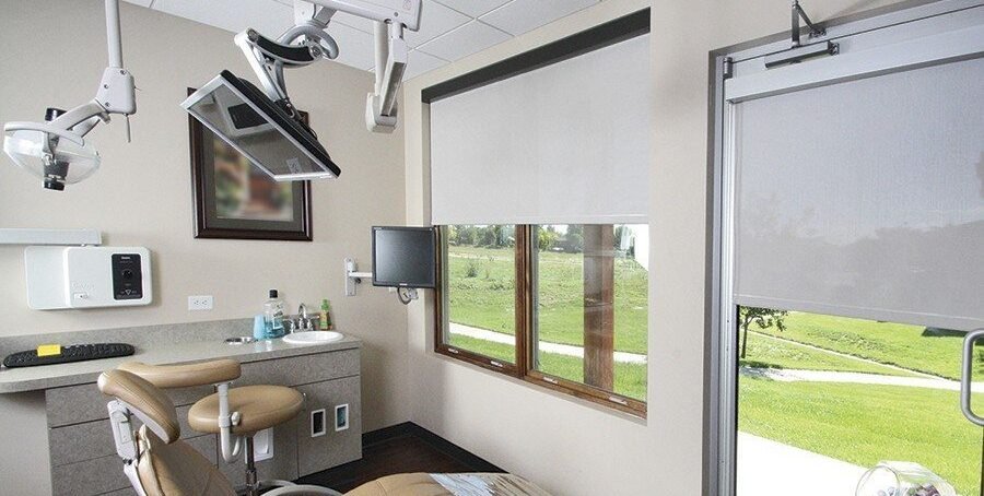 Best Roller Shades for Medical Offices and Dental Clinics: Healthcare-Grade Window Treatments