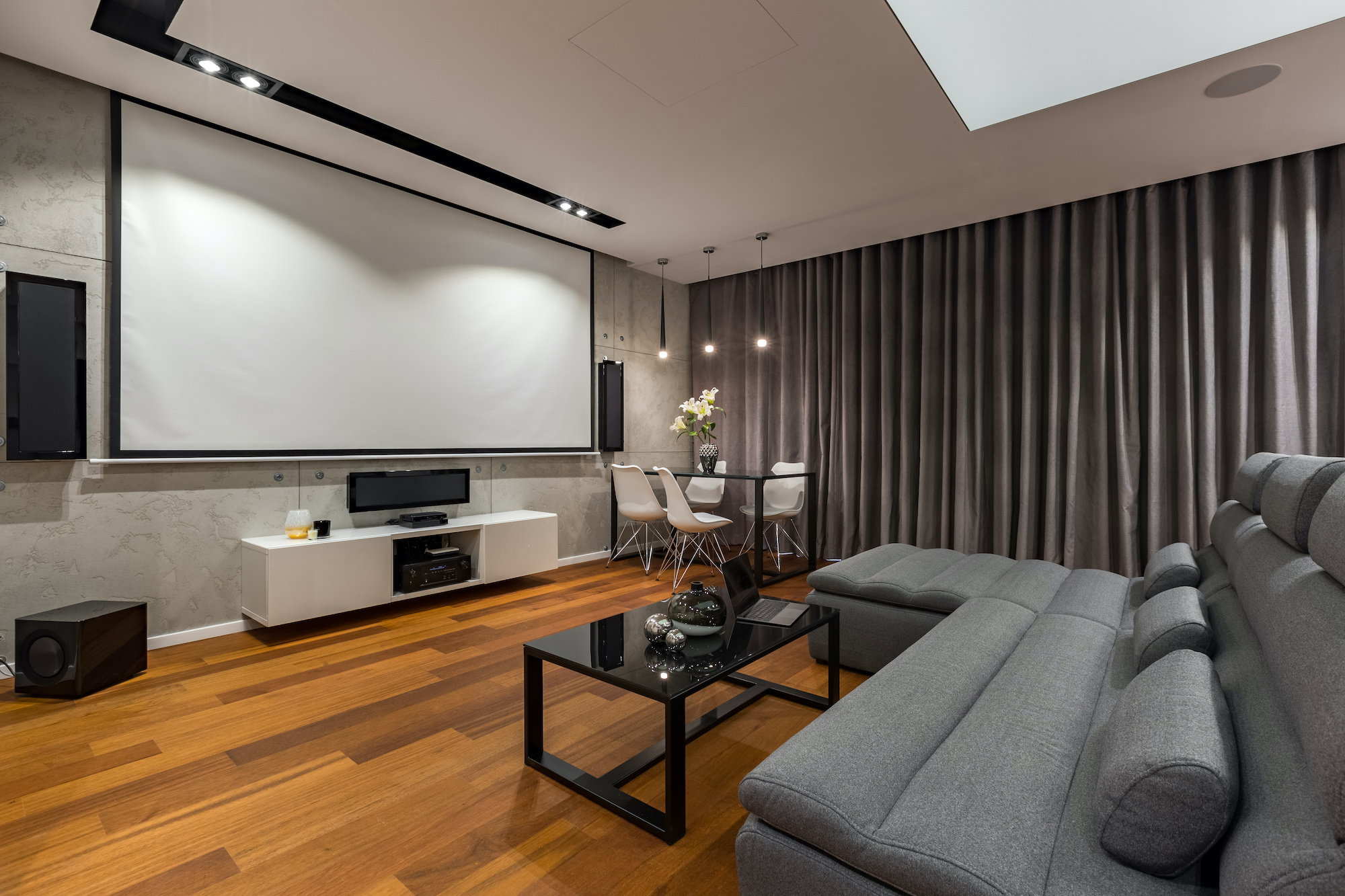 Blackout Roller Shades for a Home Theater: Projector-Friendly Window Coverage