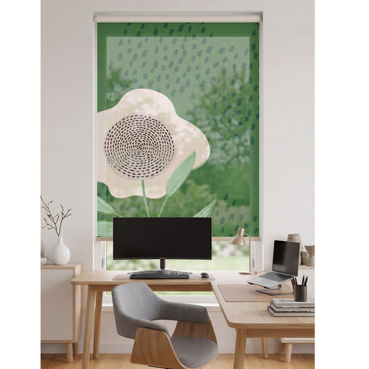 Boho Roller Shades: Layered Texture, Filtered Light, and Easy Living