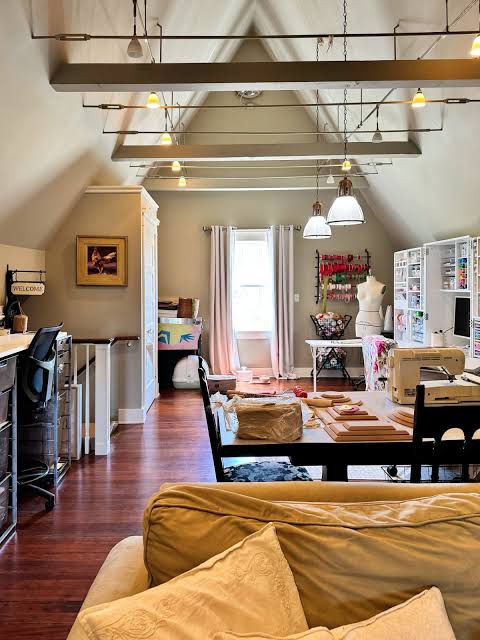 Craft Room Window Shades: Protect Materials and Control Task Light