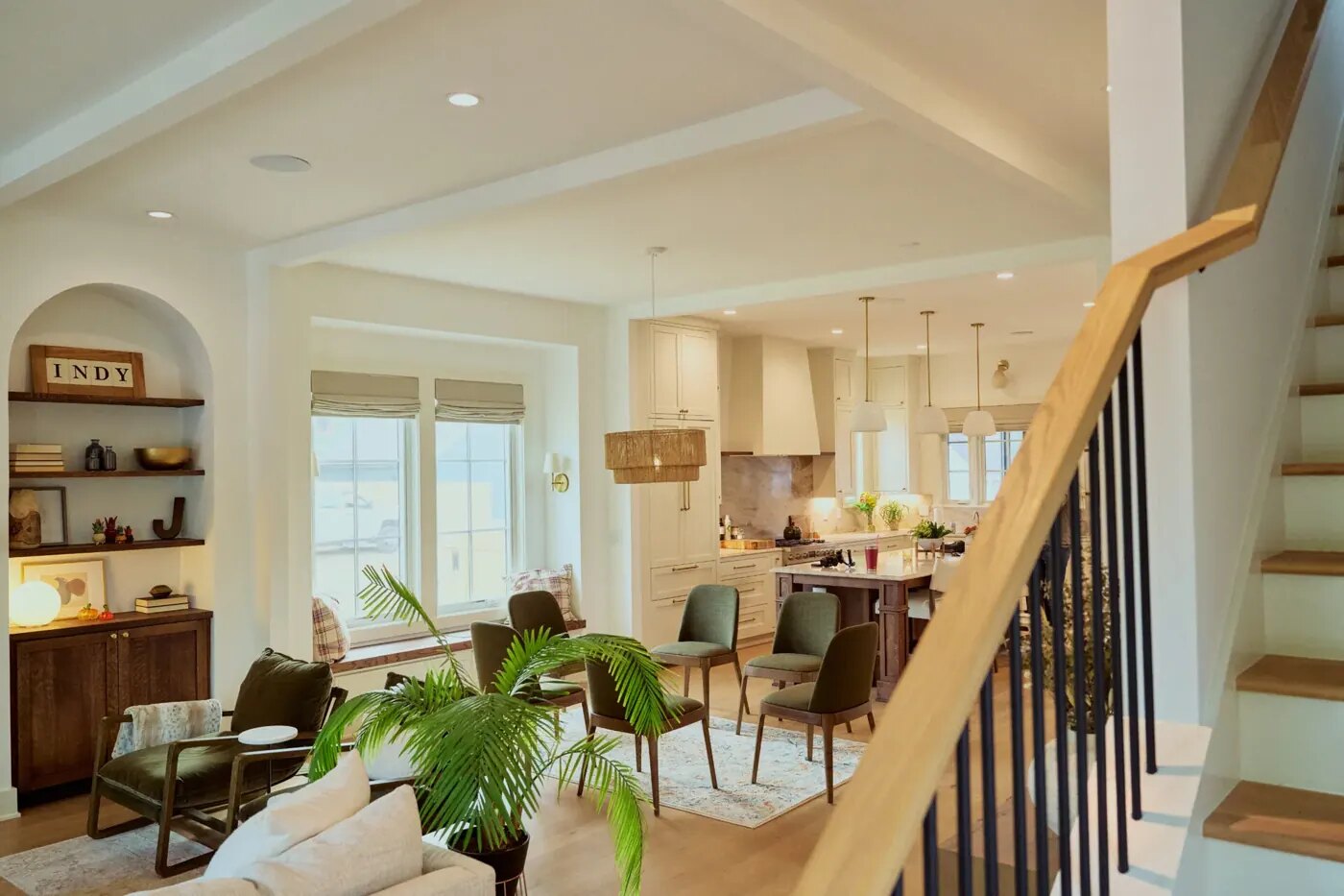 Dual Shades for Open Floor Plans: One Window Plan for Many Zones