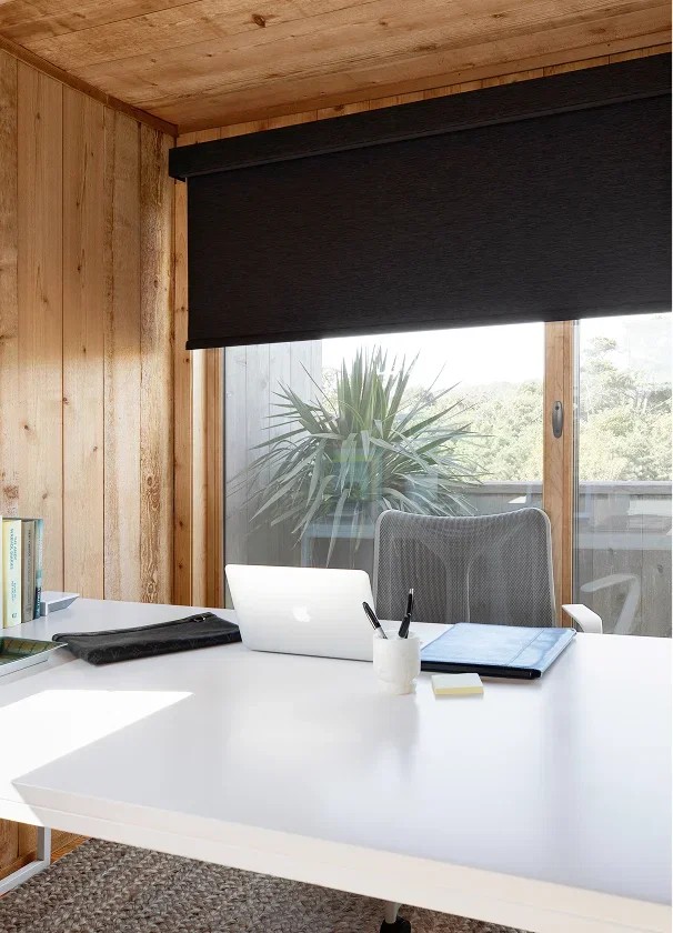 Home Office Roller Shades: Reduce Screen Glare During Video Calls