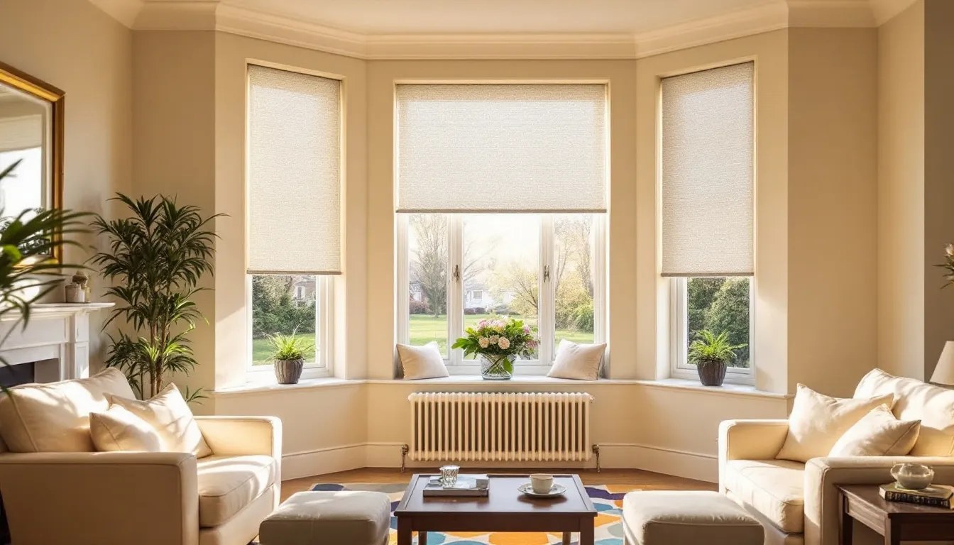 How to Measure Bay Windows for Roller Shades: Angles and Inside Mount
