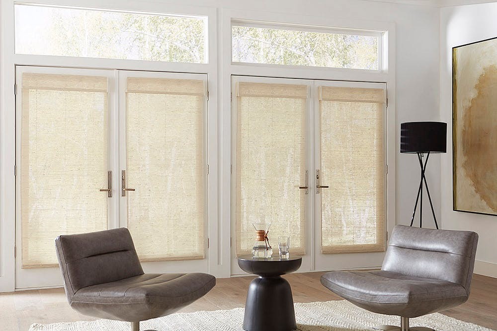 How to Install Roller Shades on French Doors Without Blocking Handles