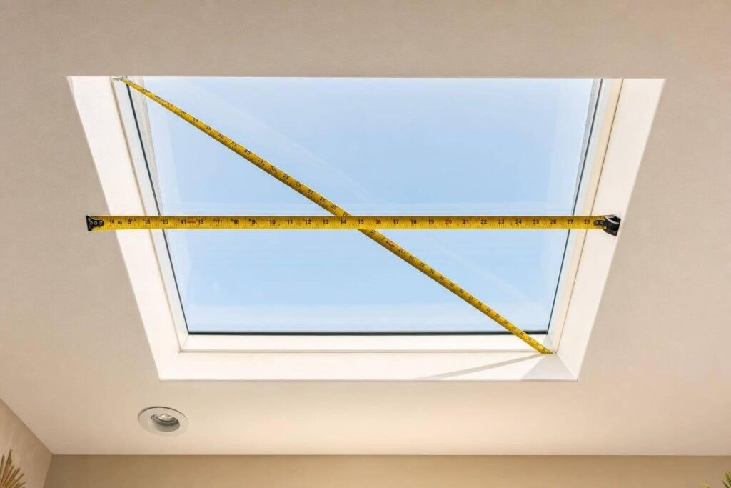How to Measure Skylights for Custom Roller Shades