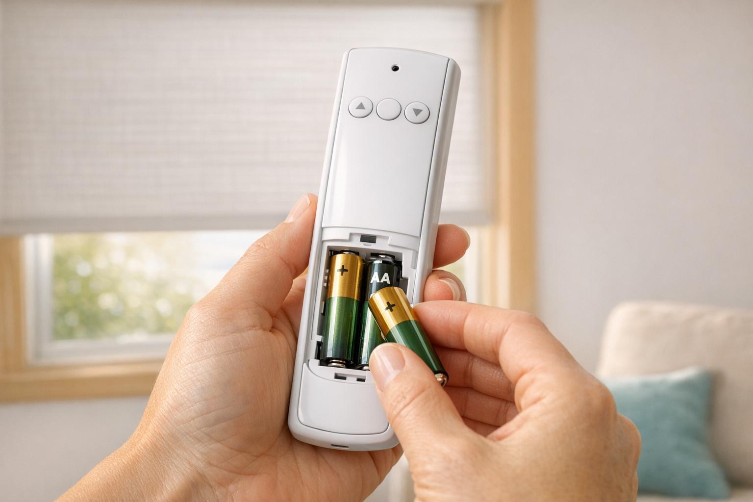 Motorized Shade Remote LED Blinking: What the Status Light Means