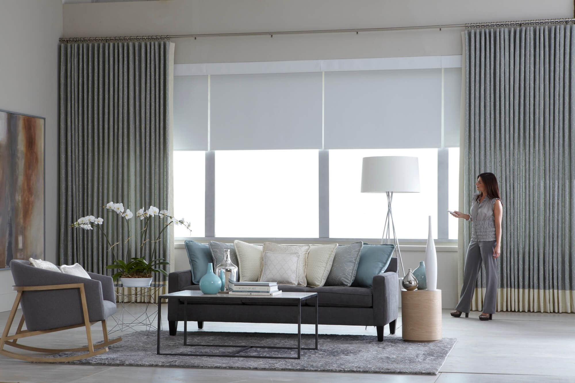 Motorized Shades for High Ceilings: Access, Controls, and Maintenance