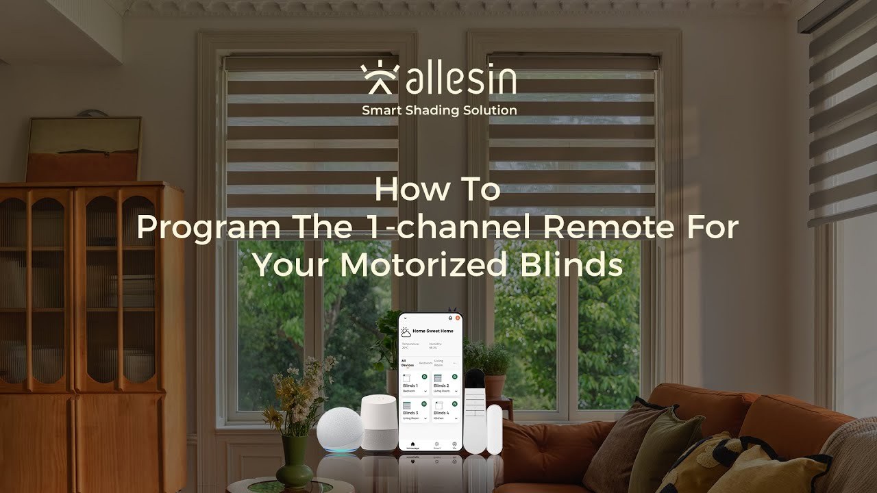 How to Pair Motorized Shades With a New Remote