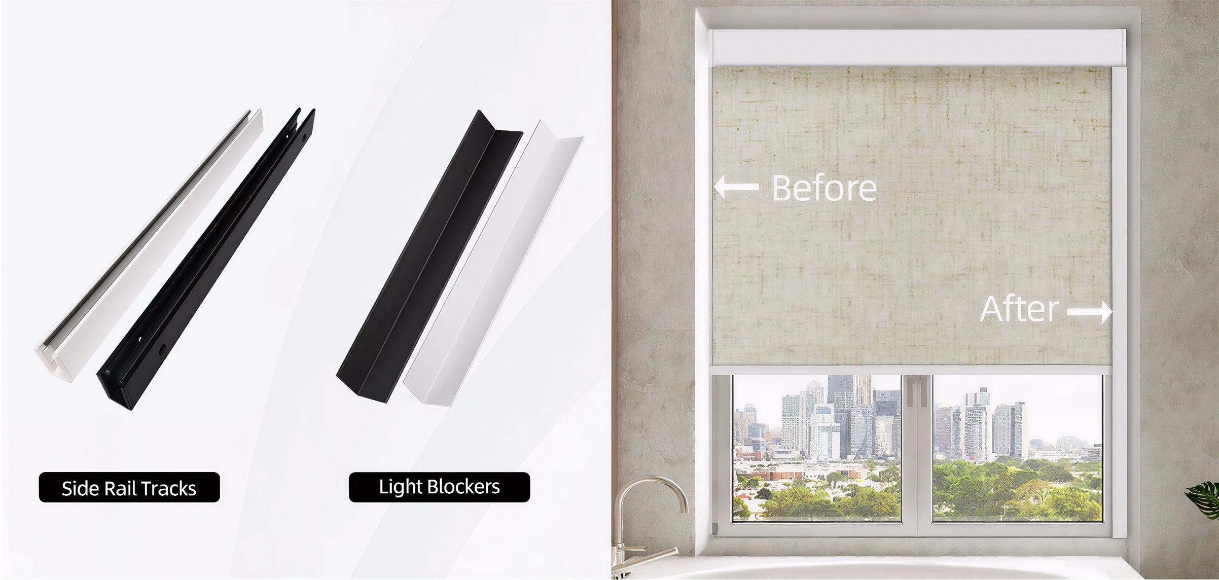 Roller Shade Light Gaps: Side Channels, Mounting, and Fabric Choices