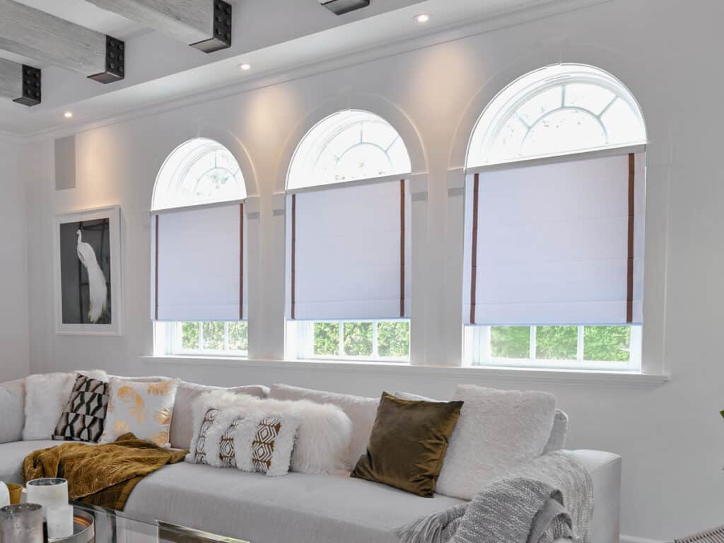 Roller Shades for Arched Windows: Custom Options for Curved Tops