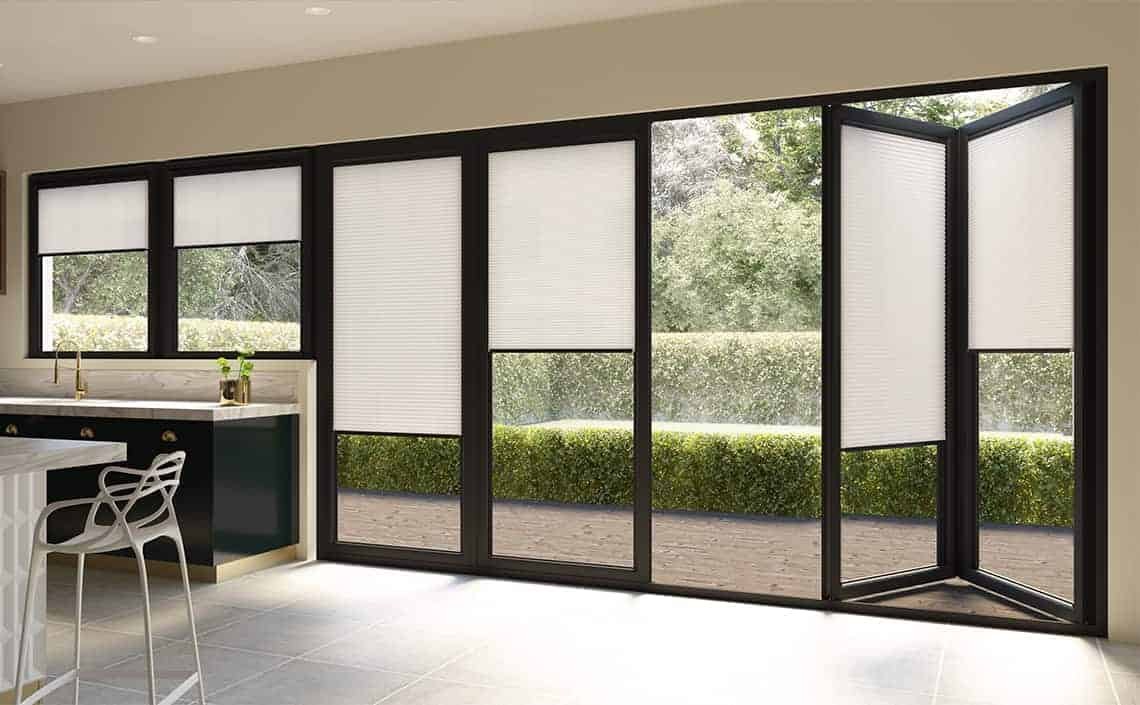 Roller Shades for Bifold Doors: Keep Panels Moving Freely
