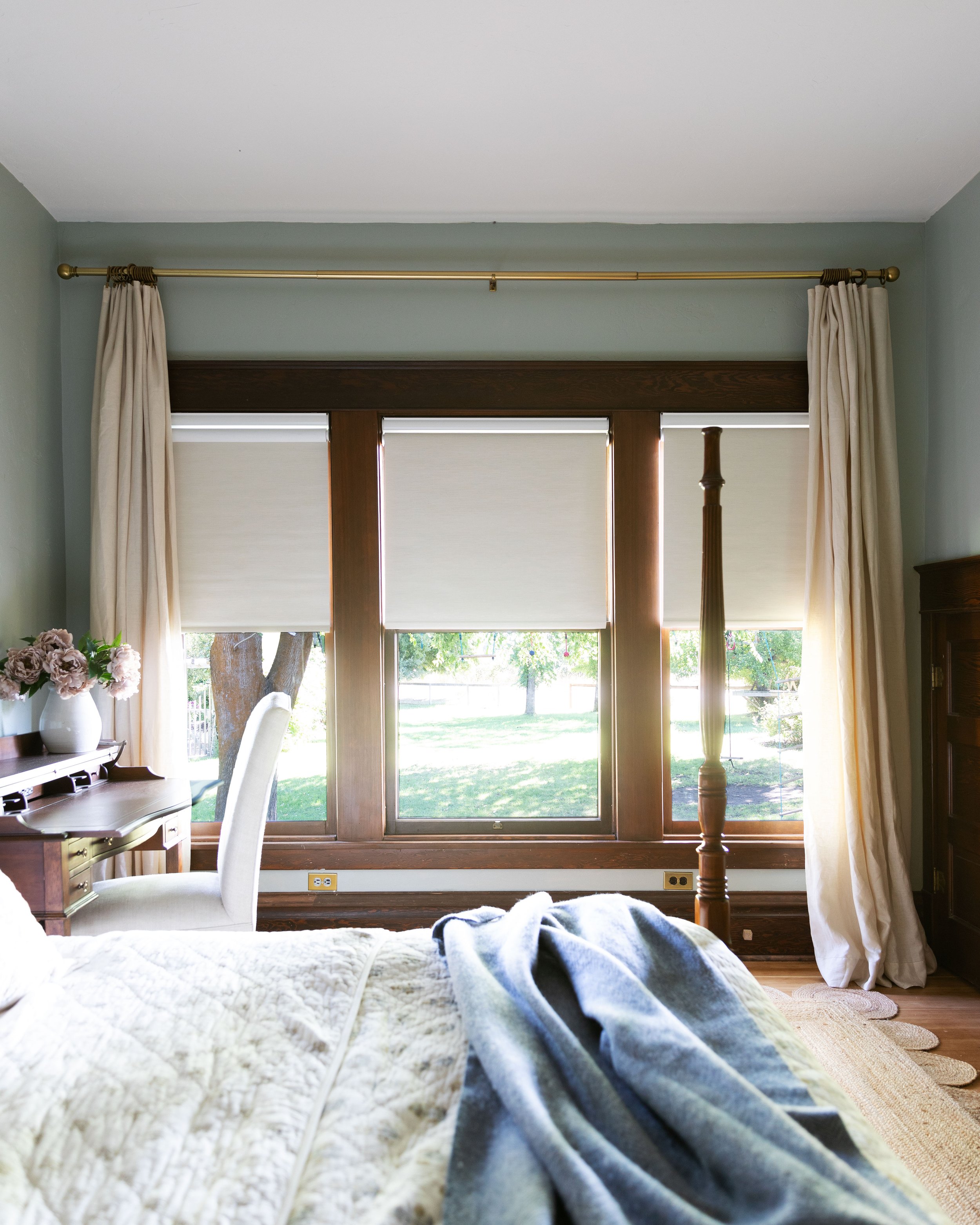 Roller Shades for a Guest House: Easy Privacy for Short and Long Stays