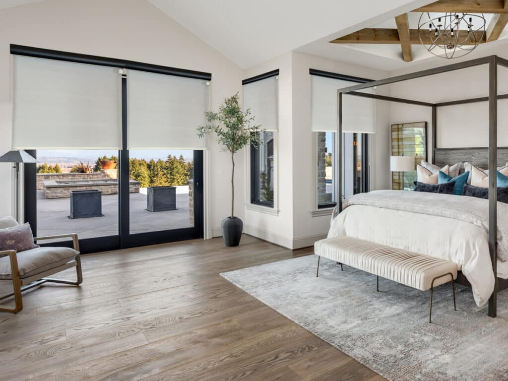 Roller Shades for Patio Doors and Curtain Walls: Coverage Without Obstructing Access