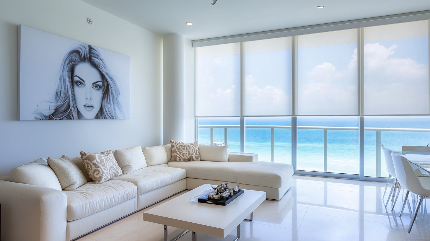 Roller Shades for Shore Houses and Beach Homes: Salt, Sun & Sand