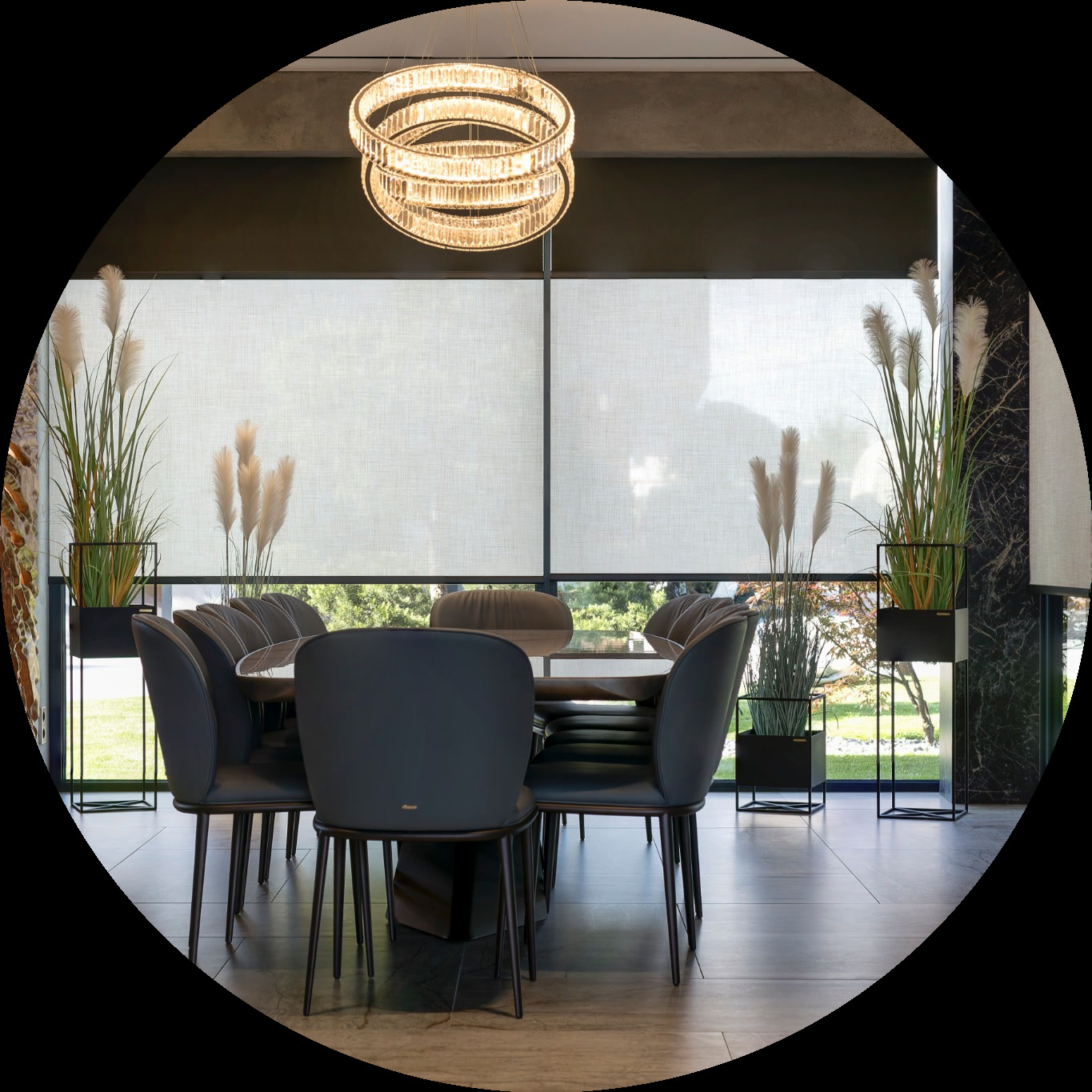 Roller Shades for Round and Circular Windows: Custom Solutions