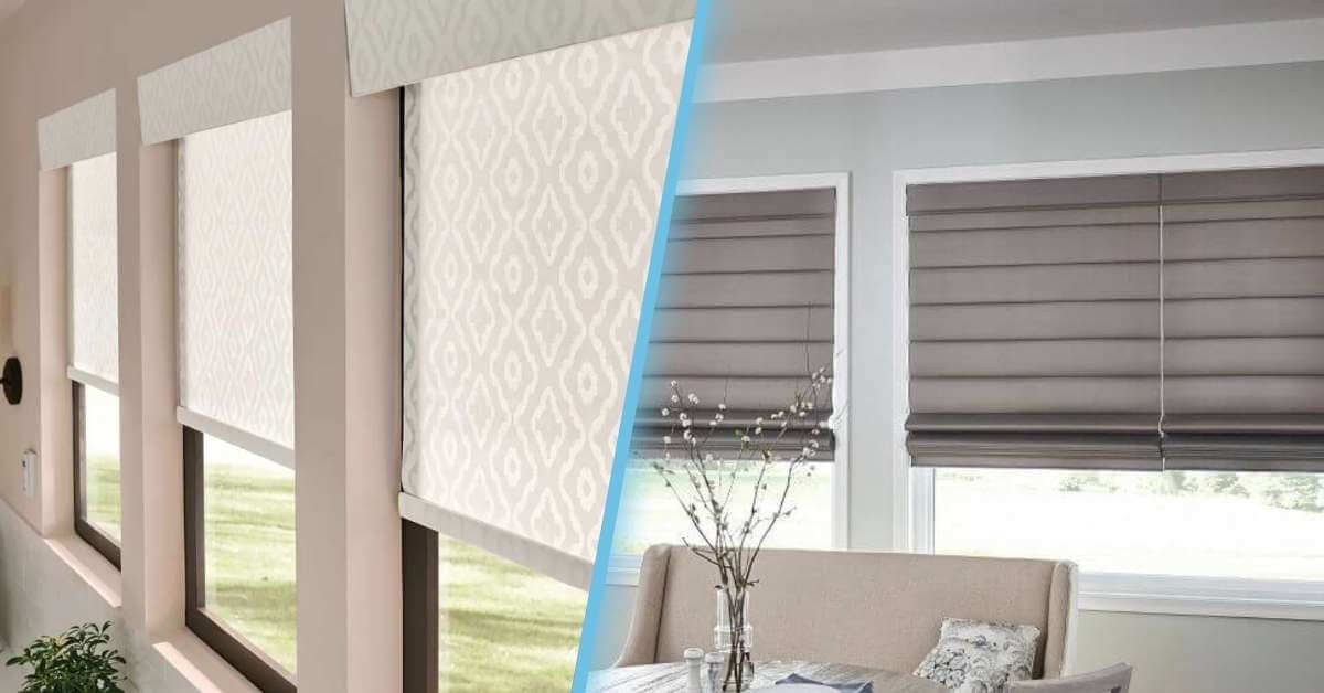 Roller Shades vs Roman Shades in 2026: Cost, Cleaning, and Style Compared