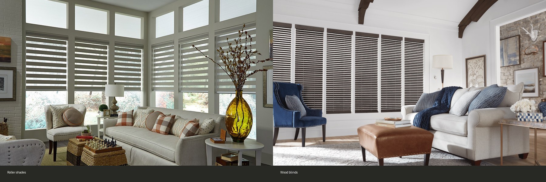 Roller Shades vs. Wood Blinds: Light Control, Maintenance, and Style