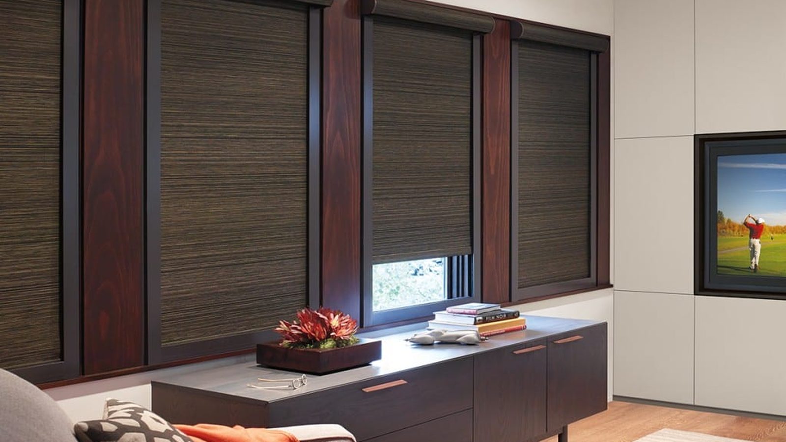 Roller Shades with Side Channels and Light Blockers: Complete Blackout for Bedrooms and Theaters
