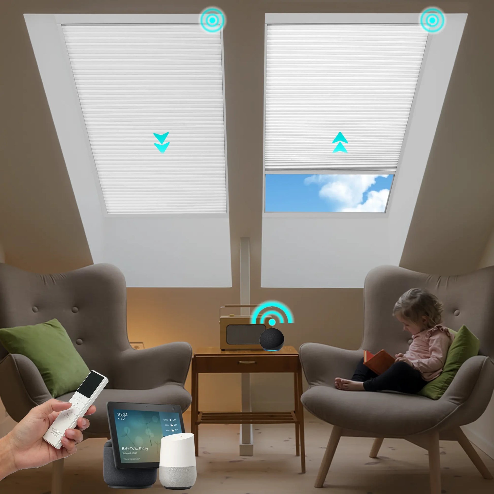 Skylight Roller Shades: Reduce Solar Heat Without Losing the View